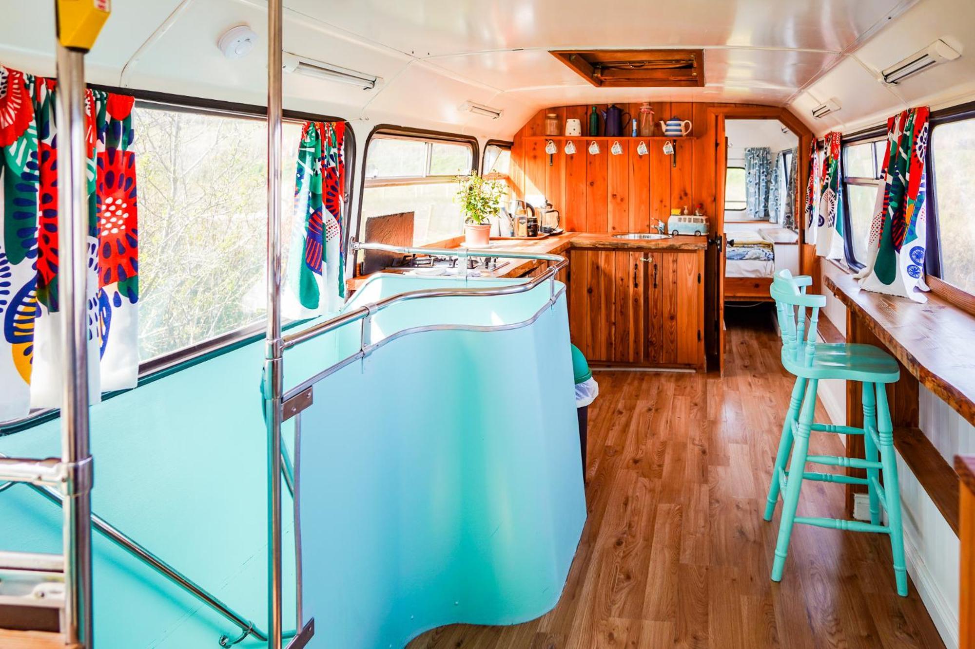 فندق Double Decker Bus At Valentia Island Escape Chapeltown المظهر الخارجي الصورة